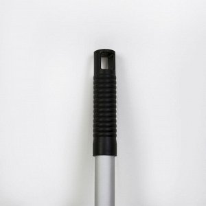 Окномойка с телескопической алюминиевой ручкой и сгоном Доляна, 25?8?60(97) см, поролон