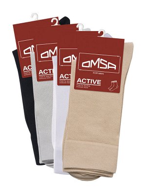 ACTIVE 103 носки мужские Омса  сетка летние