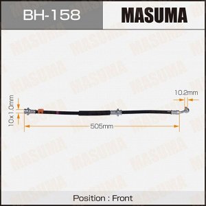 Шланг тормозной Masuma для Nissan Prairie / Avenir, передний, правый, арт. bh-158