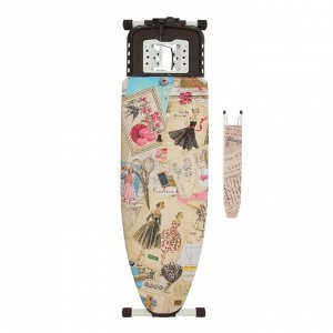 Доска гладильная Nika «Валенсия 1. Fashion», 123,5?46 см, регулируемая высота до 100 см