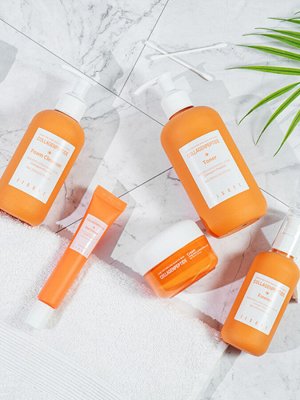 Косметика Jigott Крем для лица с коллагеном и пептидами Collagen + Peptide Cream, 50 мл