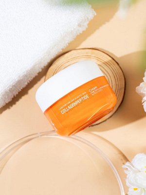 Косметика Jigott Крем для лица с коллагеном и пептидами Collagen + Peptide Cream, 50 мл