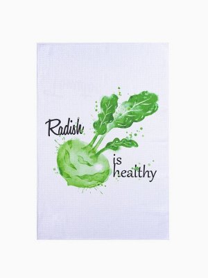 Полотенце Доляна Radish, 40x60±3 см, 100% п/э, микрофибра