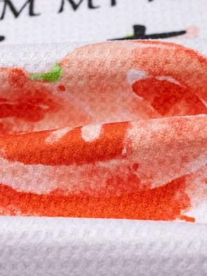 Полотенце Доляна Tomato, 40x60±3 см, 100% п/э, микрофибра