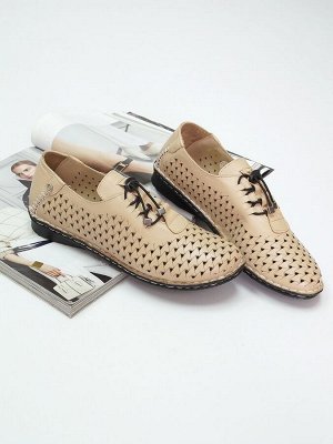 Туфли женские летние LIANREZA 092-A-2018-1-Z4 GREY BEIGE от 1 шт.
