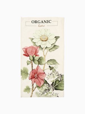 Полотенце Этель Organic home, 40x70 см, репс 210 г/м², 100% хлопок
