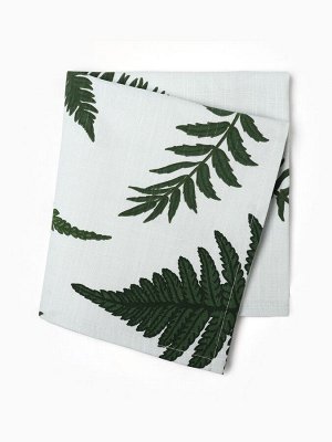 Кухонное полотенце «Этель. Папоротник», 40x70 см, репс 220 г/м², 100% хлопок