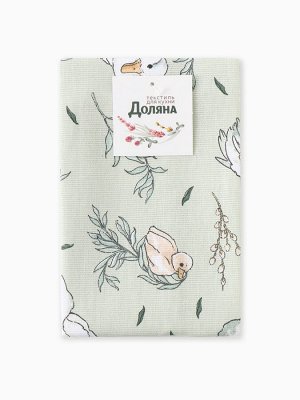 Полотенце Доляна Divine day, 35x60 см, рогожка 164 г/м², 100% хлопок
