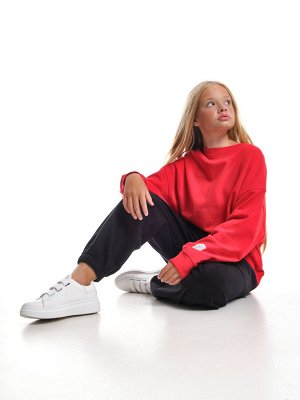 Толстовка для девочки (152-164см) 22-7633-1(4) красный