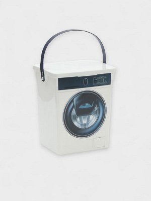 Контейнер для стирального порошка, 5 л, 19.6x16.7x23 см, пластик, МИКС