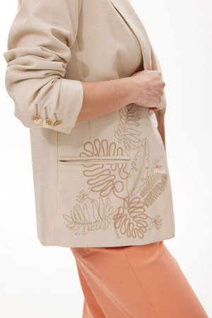 Жакет Niv Niv Fashion 422 холодно-бежевый
