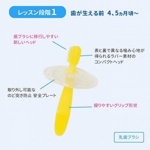 PIGEON Toothbrush Set - удобный набор детских зубных щеток для разного возраста