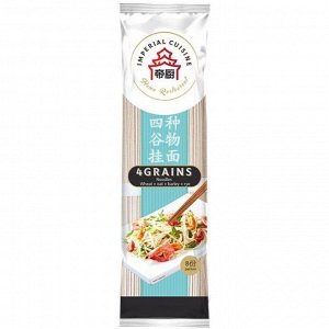 Лапша многозерновая 4 злака "Imperial Cuisine" 400гр.
