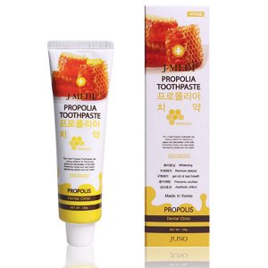Зубная паста с экстрактом прополиса Juno J Medi Propolis Toothpaste, 120г