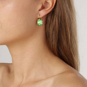 CHANTAL SG LIGHT GREEN серьги 440098