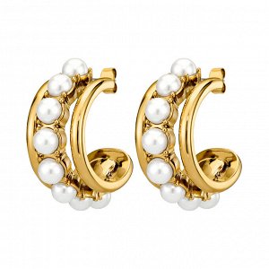 HELEN SG WHITE PEARL серьги 450094