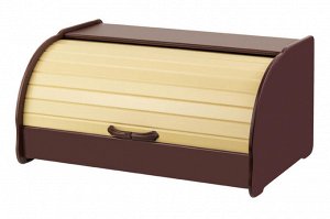 Хлебница бежево-коричневая 38,5x27,5x19,5 см (модель 014)