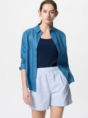 UNIQLO Женские шорты, голубой