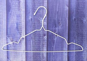 Вешалка-плечики с антискользящим ПВХ покрытием, 7штук