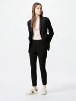 UNIQLO - ультрастретч укороченные леггинсы-брюки 09 BLACK
