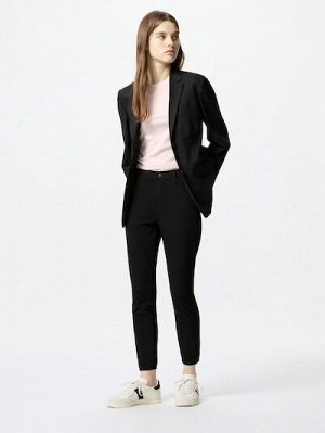 UNIQLO - ультрастретч укороченные леггинсы-брюки 09 BLACK