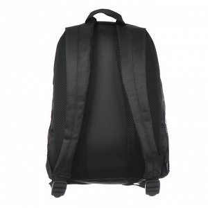Рюкзак молодёжный с эргономичной спинкой Grizzly, 40 х 29 х 20, для девочек, чёрный/розовый