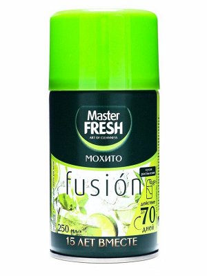 Освежитель воздуха Master FRESH GOLD, сменный балон, Мохито 250 мл