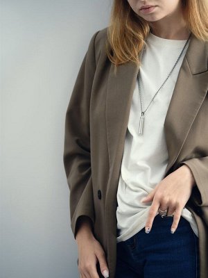 Кулон на цепочке «Тайник», открывающийся, цвет чернёное серебро, 70 см