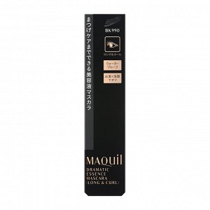 Shiseido Maquillage Dramatic Essence Mascara - водостойкая тушь-сыворотка для длинных и подкрученных ресниц