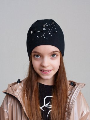 Шапка трикотажная для девочек