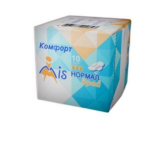 Прокладки Нормал Драй, 10 штук
