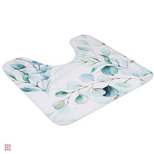 VETTA Коврик для туалета, флис, губка 45x45см