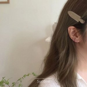 Заколки для волос в кофейных тонах