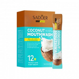 Ополаскиватель для полости рта "Кокос" (саше) Sadoer Coconut Mouth Wash