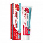 Зубная паста отбеливающая с Гранатом Sadoer Ultra White Toothpaste (100гр)