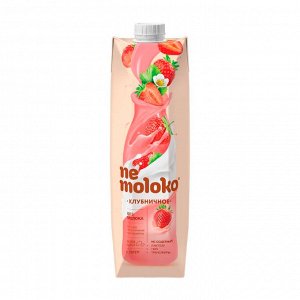 Напиток Nemoloko 1л Клубничный на соевой основе