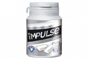 «Impulse ICE», жевательная резинка WHITE, 56 г (упаковка 6 шт)