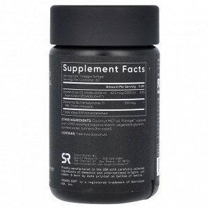 Sports Research, Витамины D3 + K2, растительного происхождения, 62,5 мкг / 100 мкг, 60 растительных капсул