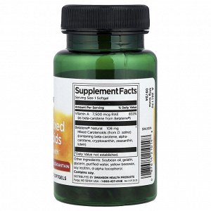 Swanson, Betatene®, натуральные смешанные каротиноиды, 60 мягких таблеток