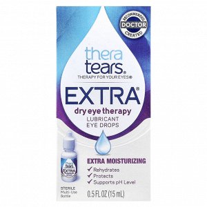 TheraTears, Extra Dry Eye Therapy, глазные капли со смазкой, 15 мл (0,5 жидк. унц.)