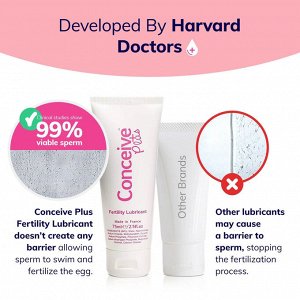 Conceive Plus, Смазка для повышения фертильности, 75 мл (2,5 жидк. Унции)
