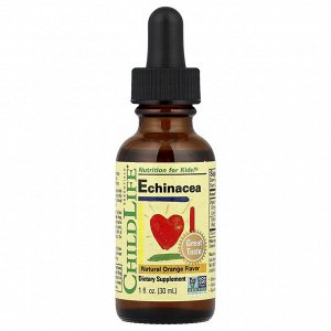 ChildLife Essentials, Essentials, эхинацея, со вкусом натурального апельсина, 30 мл (1 жидк. унция)