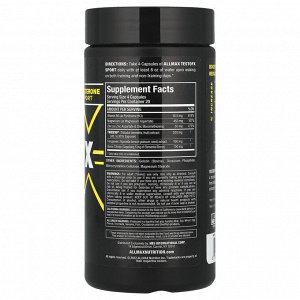 ALLMAX, TestoFX Sport, формула для поддержки тестостерона, 80 капсул
