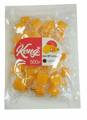 Манго кубики конфеты Kong 500 грамм
