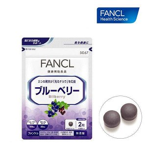Экстракты черники и черной смородины Fancl