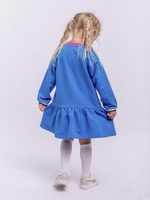 Платье. Цвет: Синий