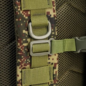 Рюкзак тактический туристический Storm tactic, 40 л, с карманами, расцветка пиксели, зелёный