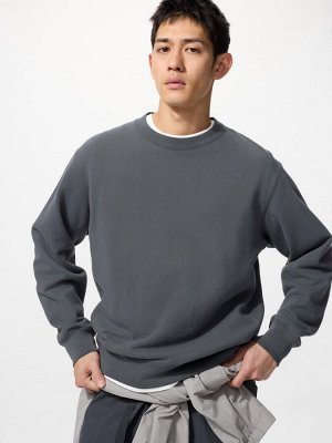 UNIQLO Мужской свитер, темно серый