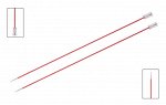 47304 Knit Pro Спицы прямые Zing 6,5мм/35см, алюминий, коралловый, 2шт