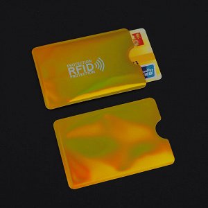 Чехол для защиты банковской карты RFID, 1 шт.